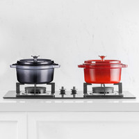 小米有品 YI WU YI SHI 一悟一什 小米有品 经典珐琅锅 22cm