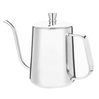 焙印 手冲咖啡壶 350ml 不锈钢亮光  带盖