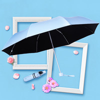  梅花伞 SUSINO伞 黑胶晴雨伞