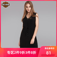 HARLEY-DAVIDSON 哈雷戴维森 女士无袖连衣裙