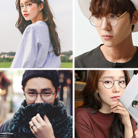 HAN 合金经典圆框眼镜+HAN 1.56防蓝光镜片