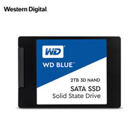 中亚Prime会员：WD 西部数据 Blue系列-3D版 SATA 固态硬盘 2TB