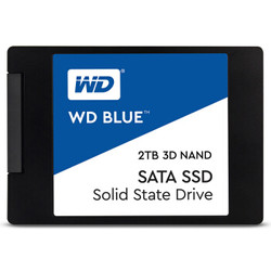 新低价 WD 西部数据 Blue系列-3D版 SATA 固态硬盘 2TB