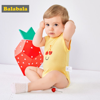 Balabala 巴拉巴拉 婴儿薄款哈衣 2件装