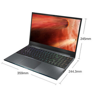 MECHREVO 机械革命 Z2-G 15.6英寸游戏笔记本（i7-9750H、16GB、512GB、GTX1660Ti）