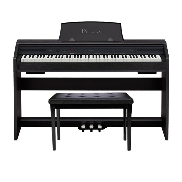 商品casio 卡西欧 px-770bk 88键重锤数码钢琴