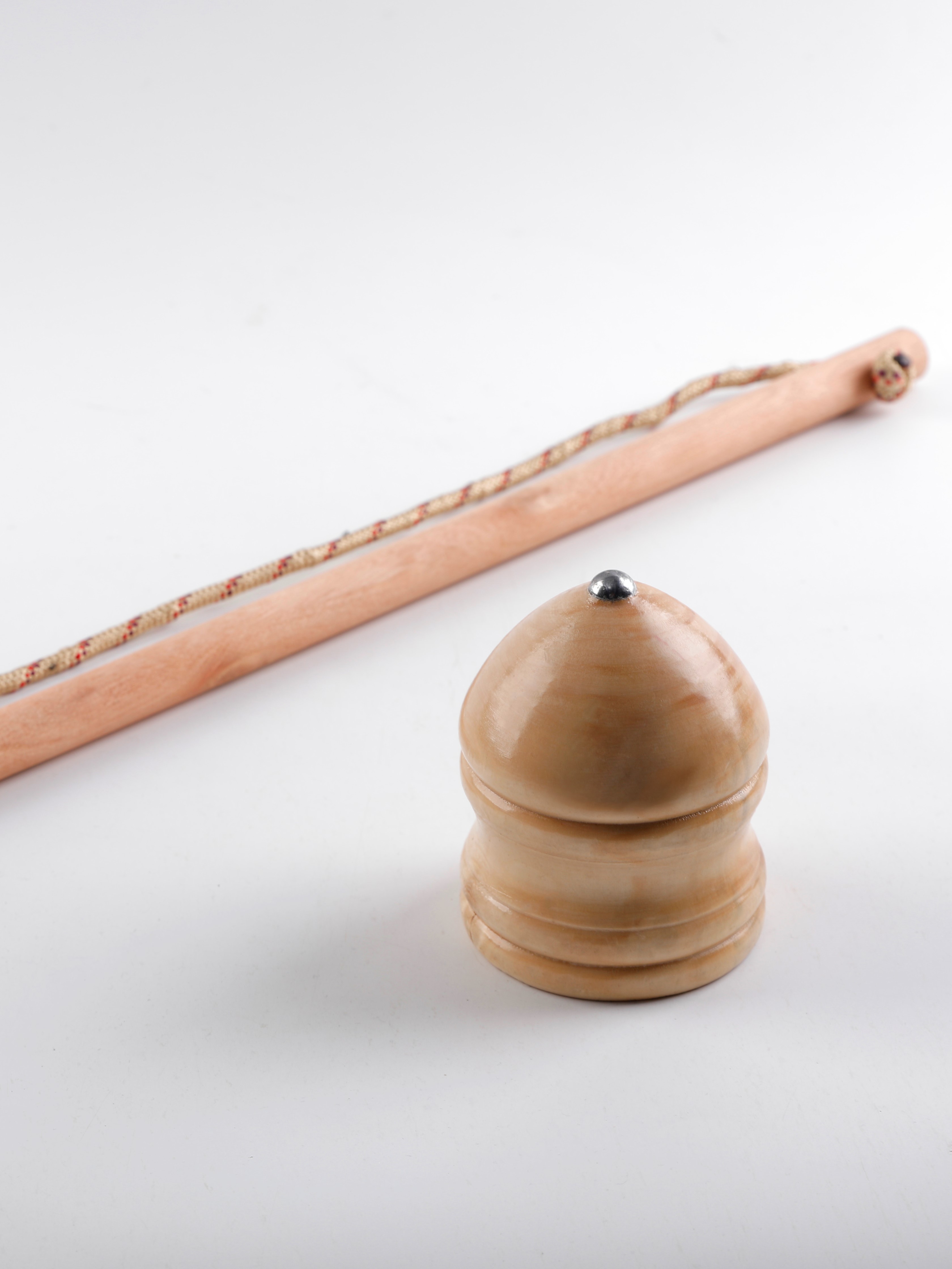 沃士杰 木质陀螺玩具 直径5cm