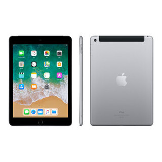 Apple 苹果 iPad 2018年新款 9.7英寸 平板电脑 (WLAN+Cellular、32GB、深空灰)