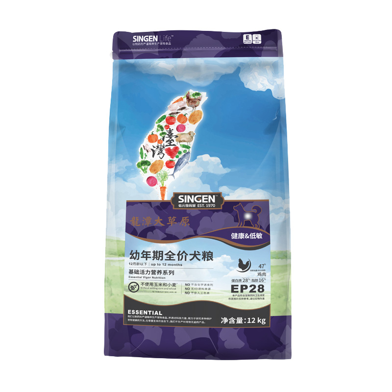 SINGEN 信元發育寶 基础活力营养系列 鸡肉味全犬幼犬狗粮