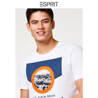 ESPRIT 埃斯普利特 EDC 038CC2K024 男士圆领T恤