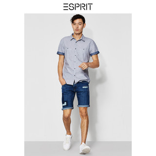 ESPRIT 埃斯普利特 068EE2C012 男士牛仔短裤