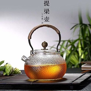 kavar 米良品 锤目纹玻璃烧水壶 600ml