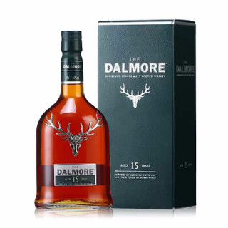 THE DALMORE 大摩 达摩15年 单一麦芽 苏格兰威士忌 40%vol 700ml