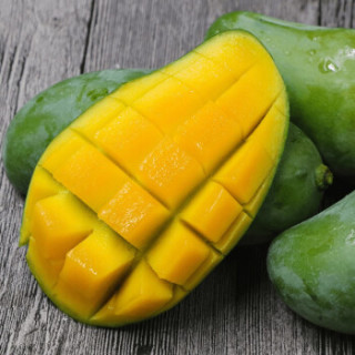 现摘海南大金煌芒果大水仙芒 新鲜水果特大芒果10斤装