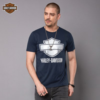  哈雷戴维森 HARLEY-DAVIDSON 男/女款圆领短袖T恤