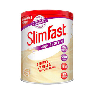 Slimfast 奶昔香草味 代餐粉减肥食品 营养餐零食瘦身438g