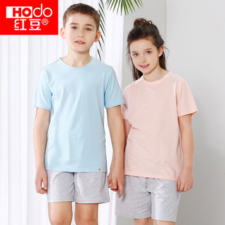 Hodo 红豆 儿童棉质T恤