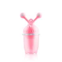 红色小象咬咬乐 宝宝果蔬辅食器 水果咬咬袋-粉色