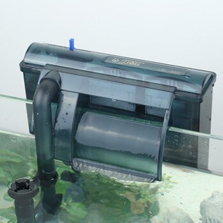森森（SUNSUN） 森森佳璐LBL-402壁挂式过滤器三合一外置鱼缸水循环泵小型水族箱瀑布式水泵（先加水后使用）