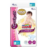 GOO.N 大王 棉花糖系列 婴儿纸尿裤 L52片