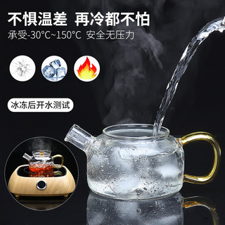 森典 SD-Fengp01 风畔 玻璃茶具套装 9头