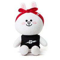 LINE FRIENDS 节奏可妮兔毛绒玩偶 30cm