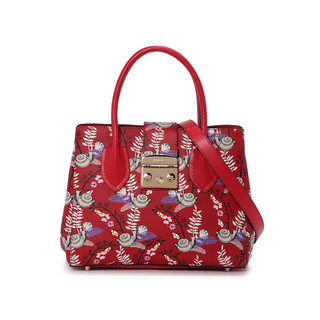 FURLA 芙拉 METROPOLIS S TOTE系列 女士印花手提托特包