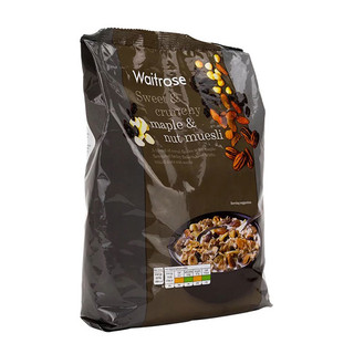 Waitrose 枫糖坚果什锦营养麦片 1kg*2袋