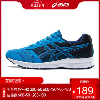 ASICS 亚瑟士 T619N-9091 男士运动跑鞋 蓝色 41.5