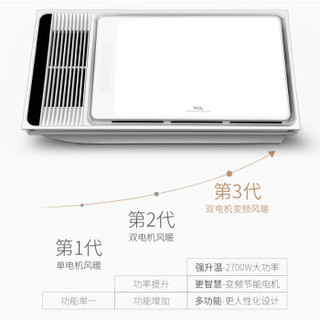 TCL 27Y4C/02 变频双电机轻触开关风暖浴霸