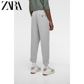 ZARA 01478300802 男士打褶垂性裤子