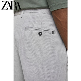 ZARA 01478300802 男士打褶垂性裤子