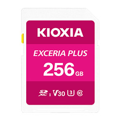 KIOXIA 铠侠 EXCERIA PLUS 极至光速 SD存储卡 256GB