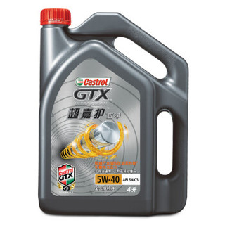 Castrol 嘉实多 嘉护系列 超嘉护 5W-40 SN 4L