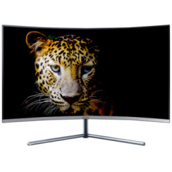 SAMSUNG 三星 U32R590CWC 31.5英寸曲面显示器(3840×2160、1500R)