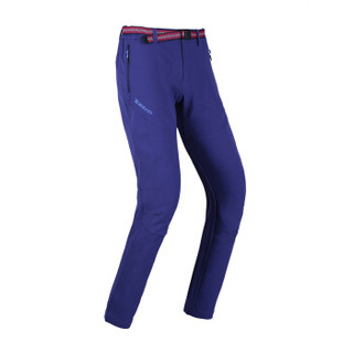 TOREAD 探路者 TREKKINC徒步系列  女士运动裤 HAMF92012  木槿紫 M