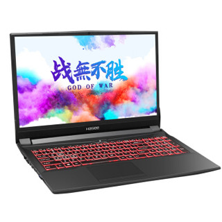 HASEE 神舟 战神 T7-CR7DA 16.1英寸游戏笔记本 （i7-8750H、8GB、512GB、GTX1060 6G、144Hz）