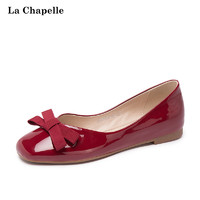 La Chapelle 拉夏贝尔 L2C9C17501 蝴蝶结玛丽珍鞋 *2件