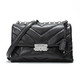 MICHAEL KORS 迈克·科尔斯 MK女包 CECE系列黑色皮革中号手提单肩斜挎包 30T9S0EL8L BLACK