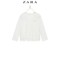 ZARA 03336321251 女婴幼童蝴蝶结饰T恤