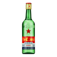 北京红星二锅头 大二绿瓶56度500ml清香型白酒（新老包装发货） *7件