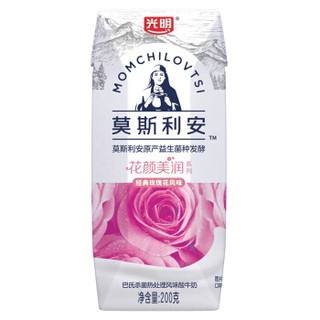 光明 莫斯利安 常温酸奶（玫瑰花风味） 200g*24盒家庭装