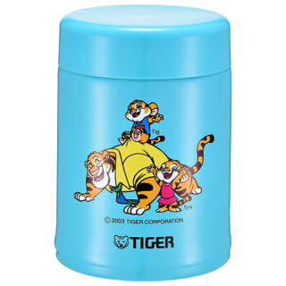 TIGER 虎牌 MCA-C25C-AM 不锈钢焖烧杯 蓝色 250ML