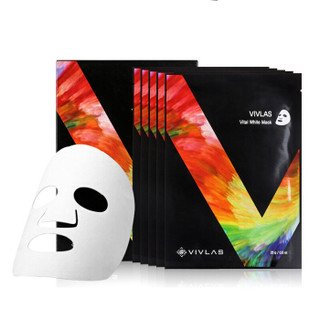 VIVLAS 唯兰颂 提亮焕活面膜 25g*5片