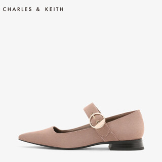 CHARLES & KEITH CK1-70900106 女士尖头玛丽珍鞋