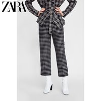  ZARA 08188753093 女士格子休闲裤