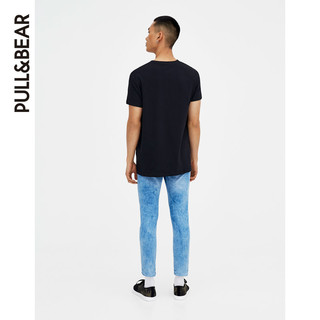  PULL&BEAR 05687549 男士紧身牛仔裤