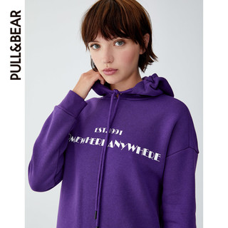  PULL&BEAR 09393401 女士蕾丝拼接连帽卫衣