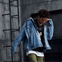 UNDER GARDEN 7516XAB 男士连帽牛仔外套