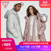 GUESS 盖尔斯 MI4W8896C/YI4W8896C 情侣款羽绒服